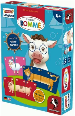Produktbild von Pegasus Spiele Langland Rommé Kartenspiel