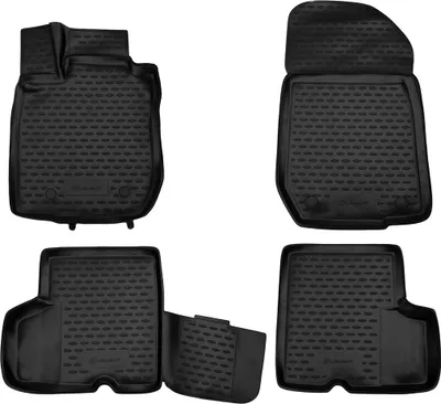 Zdjęcie produktu dla Mata podłogowa ELEMENT 3D do RENAULT Logan, 2004-2014, Sedan, 4 szt.