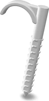Produktbild von 50 x Dübelhaken  Ø 25 mm lang75mm Rohrklemme Rohrhalter Rohrschelle Rohrschelle