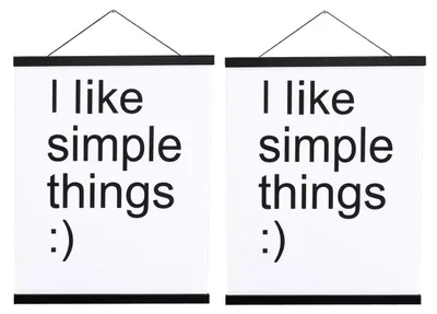 Immagine prodotto di Solidchoice - Supporto magnetico per poster, set da 2