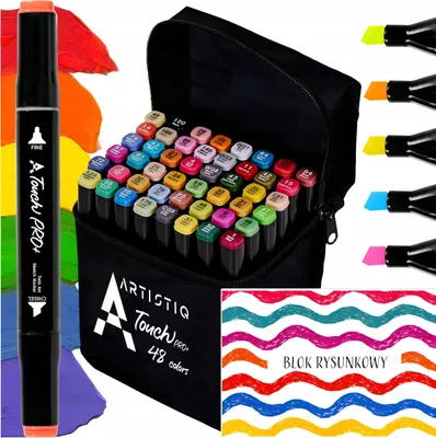 Obrázek produktu pro Sada 48 Lihových Fixů V Sáčku Artistiq Touch Cool Pro+