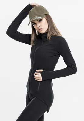 Obrázek produktu pro Urban Classics Dámská mikina na zip Lald černá L