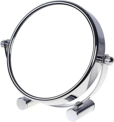 Produktbild von Famanu Kosmetikspiegel 15 cm 360° drehbar doppelseitig - mit Vergrößerung