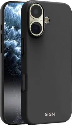 Obrázek produktu pro Silikonový kryt SiGN Liquid pro iPhone 17 - černý