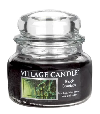 Produktbild von Village Candle Jar medium 411g Black Bamboo