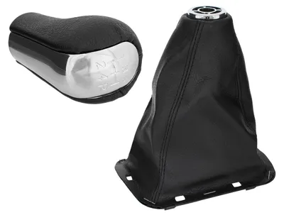 Produktbild von @@@@@ Schaltknauf + Schaltmanschette - Toyota Avensis II 03-09 5-Gang-Schaltgetriebe, 2-teiliges Set