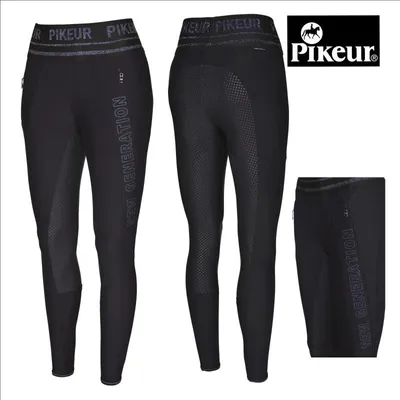 Produktbild von Pikeur Damenreithose " GLENN GRIP ATHLEISURE " super elastische Funktionsware Größe - 76 Farbe - nachtblau