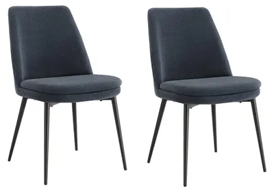 Produktbild von CHITA Polsterstuhl (2 St) 4-Fuß-Stuhl, Esszimmerstuhl, Verstellbare Füße, Metallgestell