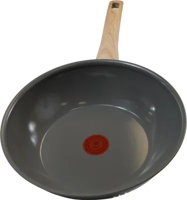 Produktbild von Tefal Natural Force G26619, Rund, Wok-/Bratpfanne, Grau, 175 °C, Aluminium, Thermo-Punkt