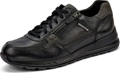Produktbild von Mephisto Bradley - Schwarz Glattleder Größe: 42.5 Normal