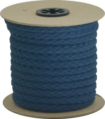 10m Kordel 7-9 mm geflochten Schnur Seil, marineblau