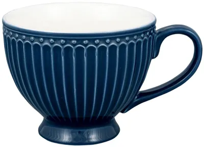 Obrázok produktu pre Porcelánový hrnek na čaj Alice Dark Blue