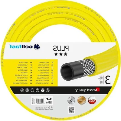 Image de Tuyau d'arrosage flexible à 3 couches, en matériau de haute qualité résistant aux UV, 3/4", 25 m - Arrosage du jardin