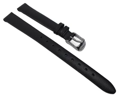 Produktbild von Timex Ersatzband Uhrenarmband Leder Band schwarz 12mm für 2N450
