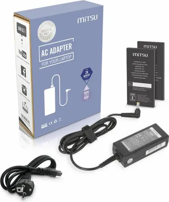 Immagine prodotto di caricabatterie per laptop mitsu 20v 2a (5,5x2,5) - msi, medion, lenovo, ecc