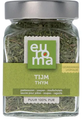 Zdjęcie produktu dla Euroma Tijm Vriesdroogd 14 g – Tymianek liofilizowany dla intensywnego smaku