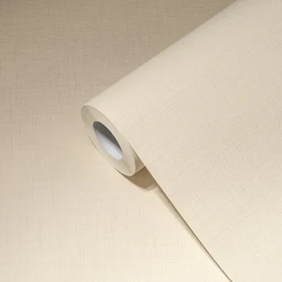Produktbild von A.S. Creation | Uni Tapete | Vliestapete | Kollektion MY HOME MY SPA | 387123 | Creme | 10.05 x 0.53 m | Einfarbig | Woh