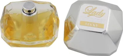 Obrázek produktu pro Rabanne Lady Million Lucky, Ženy, 30 ml, Damascena rose, Orange blossom essence, Raspberry, Sandalwood, Vanilla, Sprej, 1 kusů