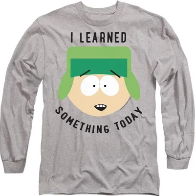 Obrázek produktu pro South Park - "Dnes jsem se něco naučil" Tričko pro muže/dámy Uni TV11112 (XL) (Sport Heide)