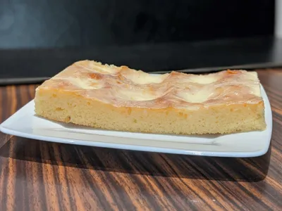 Produktbild von Vestakorn Quark-Zuckerkuchen 250g, Saftiger Butterkuchen…