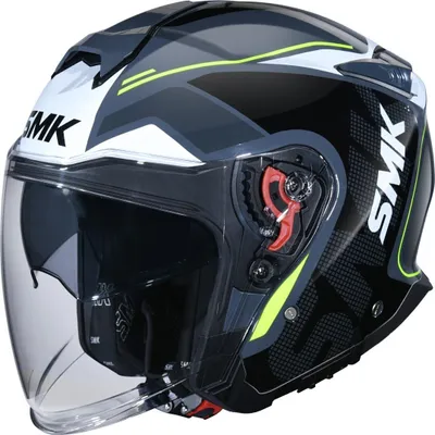 Produktbild von SMK GTJ Tourer Jethelm, schwarz/grau, S (55)