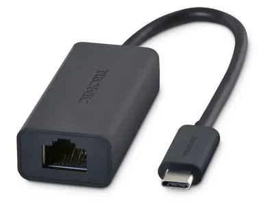 Produktbild von Tronic USB-C Adapter HG08672 B USB-C auf Ethernet Adapter