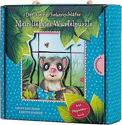 Immagine prodotto di Der kleine Siebenschläfer: Mein liebstes Würfelpuzzle