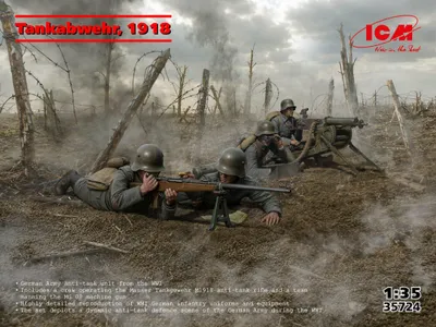 Produktbild von ICM ICM35724 Tankabwehr 1918