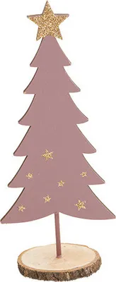 Produktbild von Neue rosa Weihnachtsbaumdekoration, Weihnachtsbaum-Tischdekoration, Layout-Requisiten, B, Kunststoff
