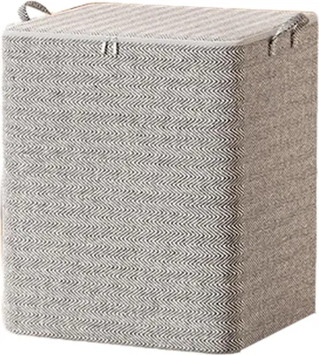 Produktbild von Aufbewahrungstasche für Kleidung, Schrank-Organizer mit verstärktem Griff, großes Fassungsvermögen, faltbares Design, Aufbewahrungsbehälter für Bettdecken