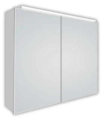 Zdjęcie produktu dla Szafka lustrzana z o?wietleniem Talos Mirage 70 x 50 x 13,1 cm - wysokiej jako?ci aluminiowa obudowa z prze??cznikiem - pod?wietlane lustro z neutralnym bia?ym ?wiat?em - szafka lustrzana do ?azienki