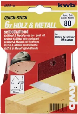 Produktbild von kwb 493624, 5 Stück(e)