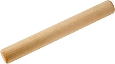 Produktbild von Famanu Teigroller aus Buchenholz 50 cm – Nachhaltige Holzbackrolle – Ideal für Pizzateig und Gebäck