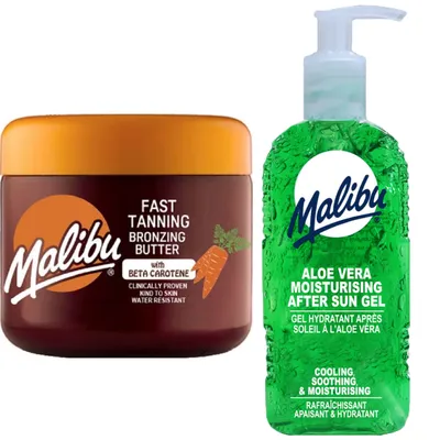 Obrázok produktu pre Malibu Tanning Accelerator 300ml + Aloe After Sun Gel 200ml