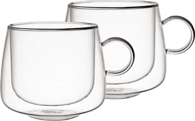 Produktbild von Villeroy & Boch Artesano Hot&Cold Beverages Cappuccino-Glas, Set 2tlg.