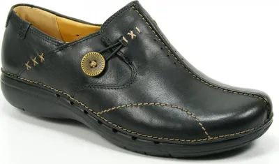 Produktbild von Clarks UN LOOP Damenschuhe - bequeme Slipper - Halbschuhe schwarz Freizeit NEU