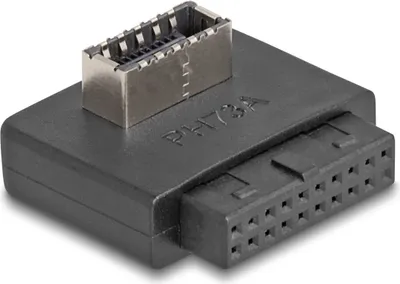Obrázek produktu pro DeLOCK 67241, USB Typ-A, USB Type-E, Ženy, Černá, Čína, 5 Gbit/s