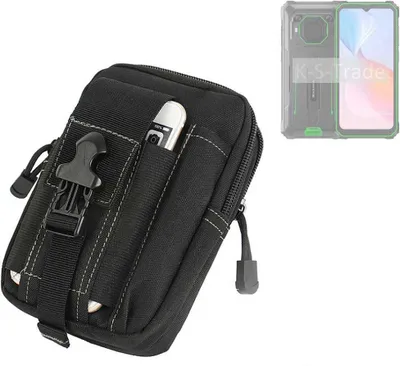 Produktbild von K-S-Trade Gürtel Tasche kompatibel mit Blackview BV6200 Pro Gürteltasche Holster Schutz Hülle Handy Hülle Smartphone outdoor Handy-Hülle schwarz
