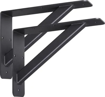 Productafbeelding van Famanu wandhouder voor zwaar gebruik, 152x203x51mm - L-vormige houder