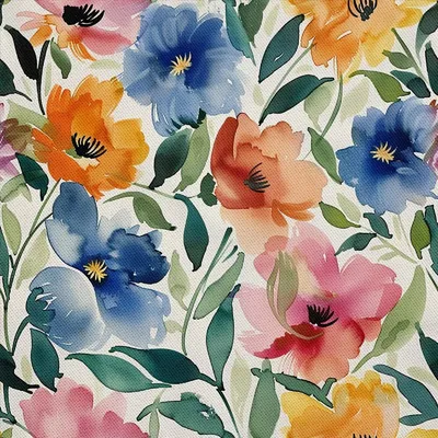 Productafbeelding van Buitenkussens Oxford - Motief: Bloemen I DX5537
