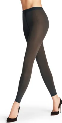 Produktbild von FALKE Damen Leggings - Pure Matt 100 DEN, Feinstrumpf-Leggings, blickdicht Grau XL (46-48)