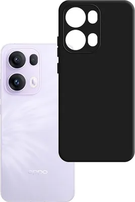 Produktbild von Handyhülle für Oppo Reno 13 Pro, 3mk Matt Case, Schwarz