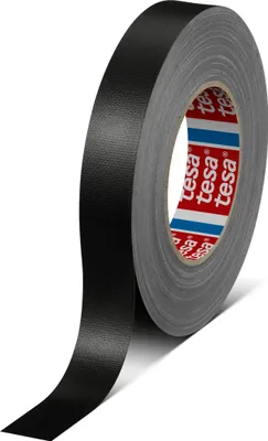 Produktbild von tesa Gewebeklebeband tesaband 4688 schwarz PE-beschichtet Rolle 50mx25mm (04688-00005-00)