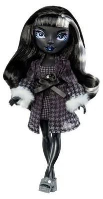 Produktbild von Rainbow High Shadow High Fashion Doll Girls' Night - Shanelle (black hair), Modepuppe, Weiblich, 4 Jahr(e), Junge/Mädchen, 260 mm, Schwarz