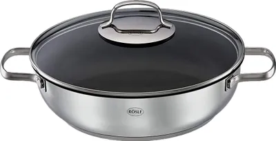 Produktbild von RÖSLE Elegance Servierpfanne Ø28 cm Bratpfanne Edelstahl Keramik ProCera