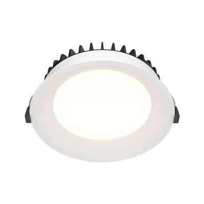 Obrázok produktu pre Maytoni zapustené bodové svietidlo Okno LED vrátane bieleho hliníka 24W do kuchyne, spálne, obývačky, jedálne, haly
