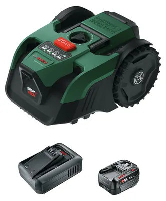 Imagen del producto de Robot cortacésped BOSCH VISIMOW 18V-200 (1 x 18V 5,0Ah + AL18V-44)