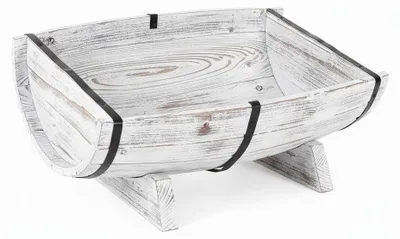 Produktbild von Mezzabotte, unbehandeltes Holz, 50x34x21 cm