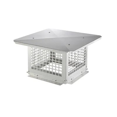 Obrázek produktu pro Komínová krytka, konstrukce z nerezové oceli, venkovní síťový kryt komína, 17 x 17 palců