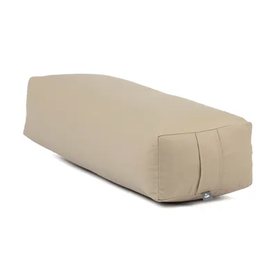 Produktbild von Yoga-Bolster SALAMBA ECO | Füllung: Dinkel light taupe
